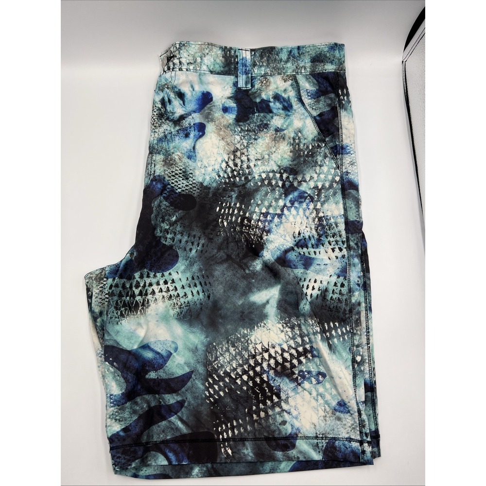 Reel Legends Performance Swim Board Shorts Trunks Men Size XL‎